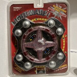 Tiger‎ Electronics Game Light Wars Speed and Skill Vintage 1997 1-4 Players